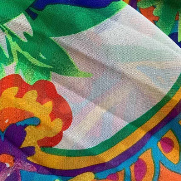 Beige by ECI Multi-Print Art To Wear Swim Cover / Tunic - Picture 7 of 10